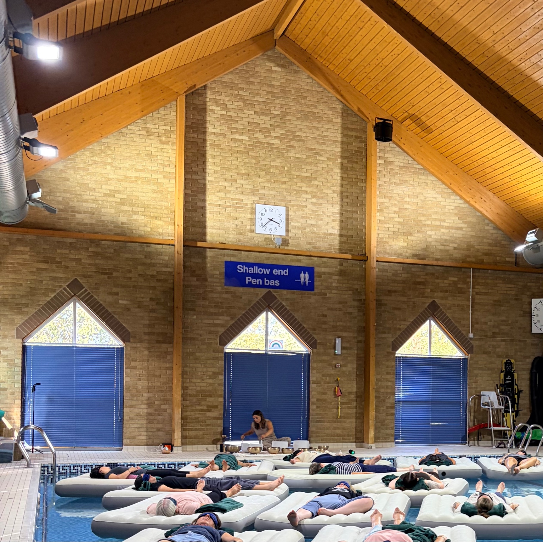 Chirk Leisure & Activity Centre — floating sound bath venue in Chirk